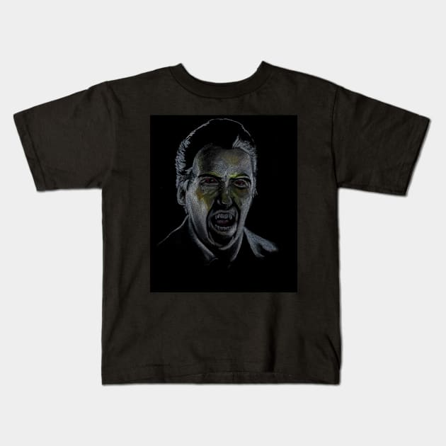 Dracula Kids T-Shirt by Wonder design